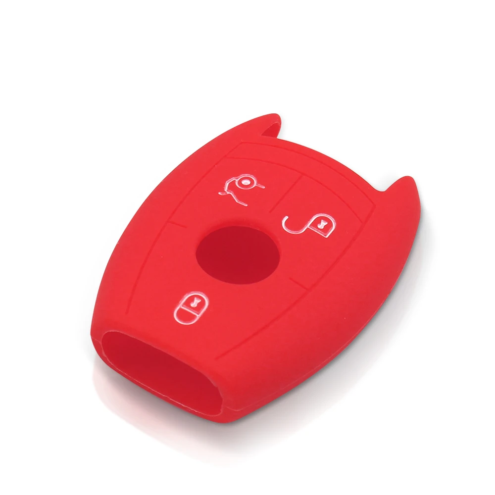 Cover in silicone chiave telecomando per Mercedes Benz C CL CLK E G GL M S SLK Class W203 W204 W210 W211 - H9fa66c64521f4274be517c5676a5f1dcn