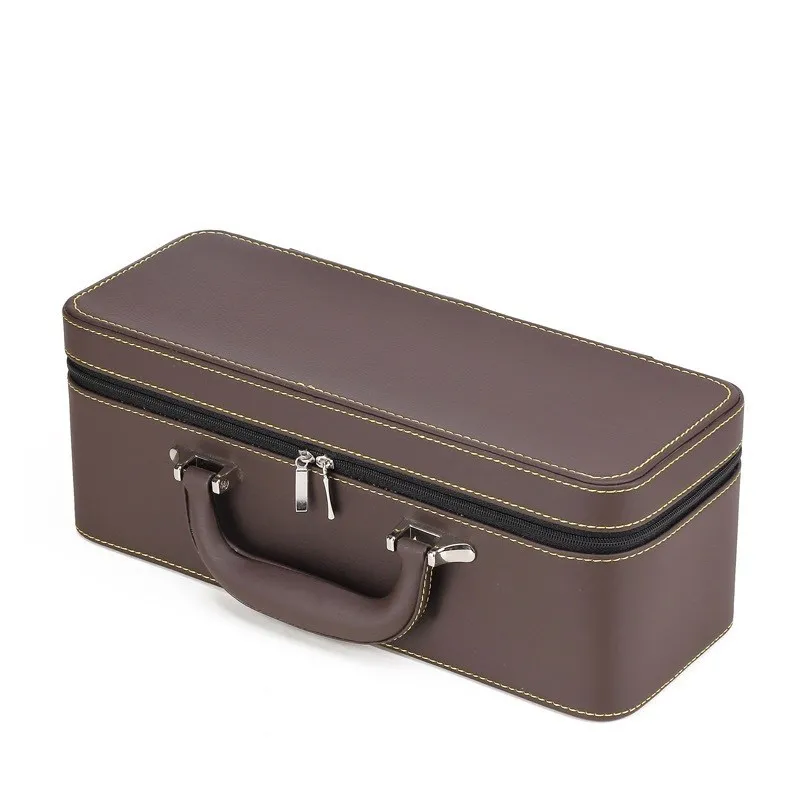 Квадратная шкатулка для ювелирных изделий коробка из искусственной кожи модных