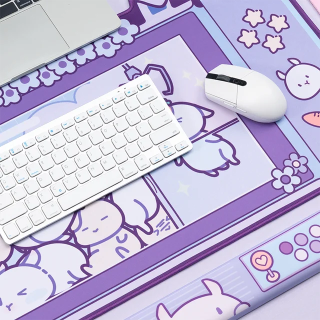 Kawaii Rabbit Trap Gaming Mouse Pad 3