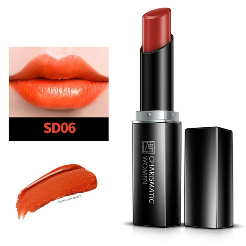 Hot Sales Moisturizing Lipstick Waterproof Pumpkin Lip Gloss Balm Sexy Red Tint 13 Colors Beauty Fairy Makeup Gift |