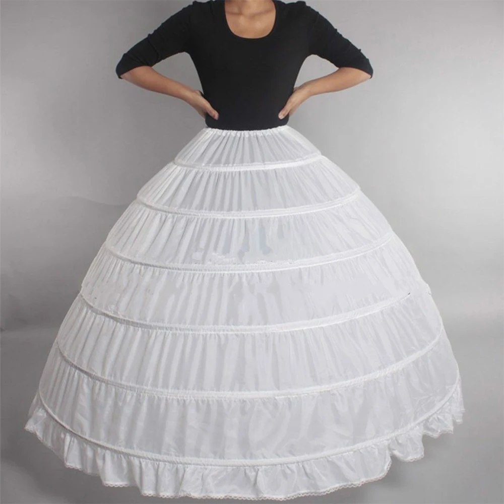 Regular Size Wedding Petticoats Crinoline Slip Fancy Bridal Dress Hoop