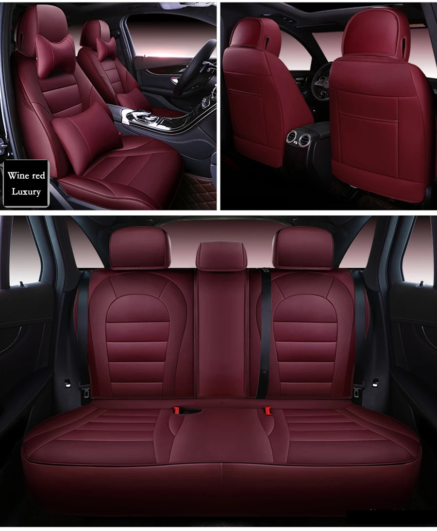 Пользовательские кожаные чехлы для автомобильных сидений для jeep grand cherokee компас commander renegade Чехлы для автомобильных сидений протектор