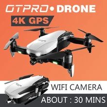 4K กล้อง Mini Drones Quadcopter Profissional GPS Drone FPV RC Drone พับของเล่นรีโมทคอนโทรลของเล่นของขวัญ(China)