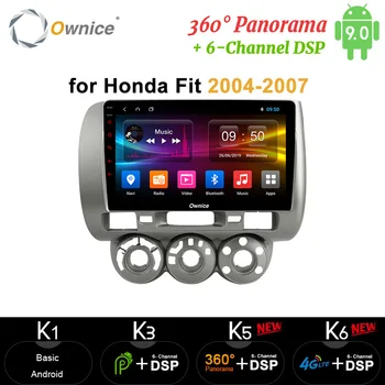 

Ownice 64G IPS DSP Android 9.0 Car DVD Player GPS Radio Stereo Navi 360 Panorama Optical For honda Fit jazz 2004 2005 2006 2007