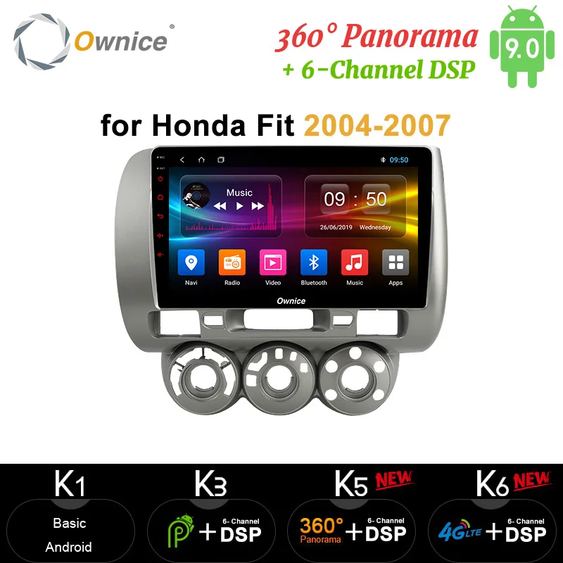 Ownice 64G IPS DSP Android 9 0 автомобильный DVD плеер GPS Радио Стерео Navi 360 панорама оптическая