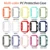 Модный матовый Защитный Чехол для Apple Watch SE Cover Series 6 5 4 3 шт. Бампер 40 мм 44 мм 38 мм 42 мм Жесткий чехол для iWatch Frame