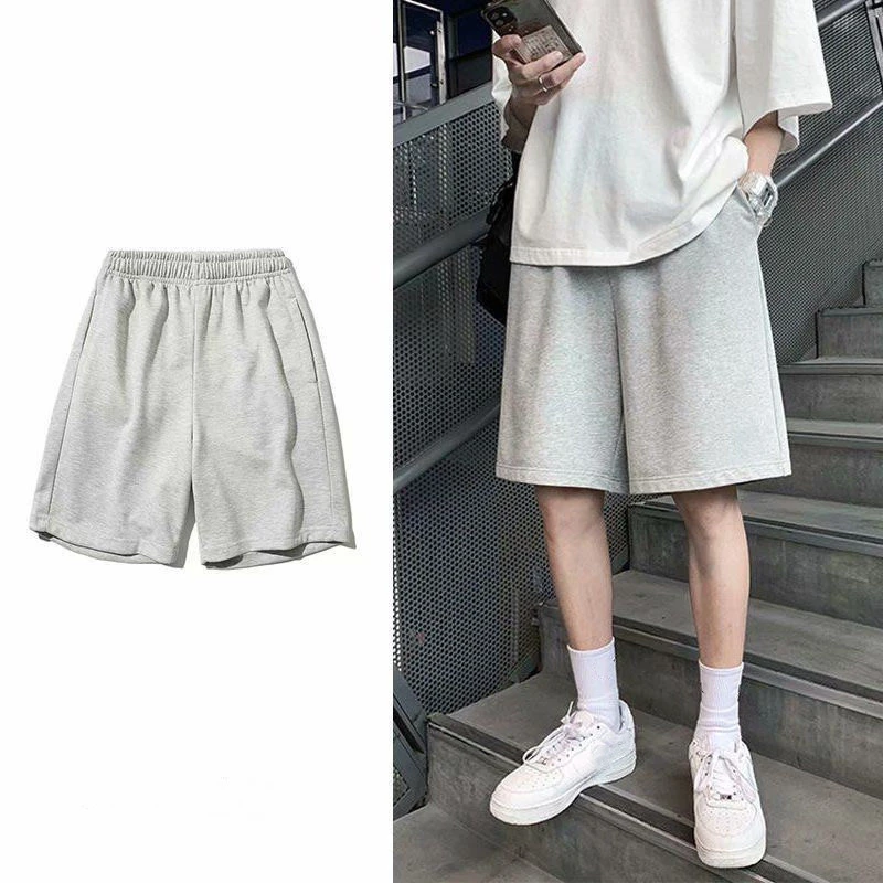 casual shorts 2021 Summer Men's Shorts Pure Breeches Casual Loose Sweatpants Male Fitness Training Shorts Drawstring Pockets Breathable Short casual shorts for women