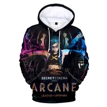 

Arcane Jinx 3D printing HOODIE Merch Hoodie Men and Women Harajuku Style Hip-hop Sweatshirt Spring and Autumn Fashion Hoodie