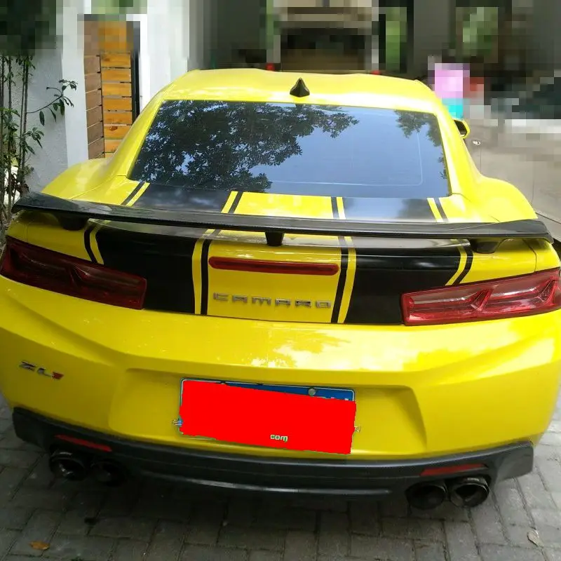 Для Chevy Camaro спойлер высокого качества АБС пластик заднее крыло задний багажник спойлер для Chevrolet Camaro