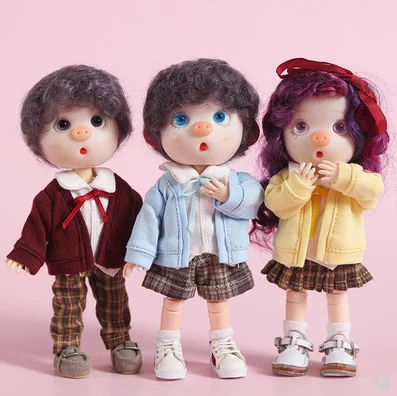

Ob11 children's School Uniform suit suger 12 points BJD clothes Meijie pig GSC piccordo Molly children's clothes