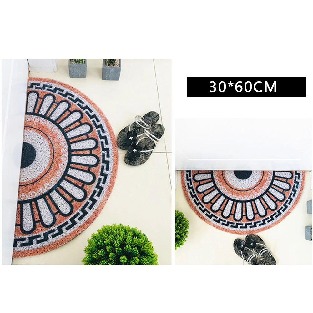 Для спальни, входа, дома, входной двери, отеля, водопоглощающий, пылезащитный, офисный, противоскользящий, практичный напольный коврик, для кухни, с мраморным узором