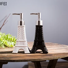 Французская башня, модная сантехника для ванной, дезинфицирующее средство для рук, Дозирующий лосьон для тела, бутылка для лосьона, бутылка для отельного прессования жидкости
