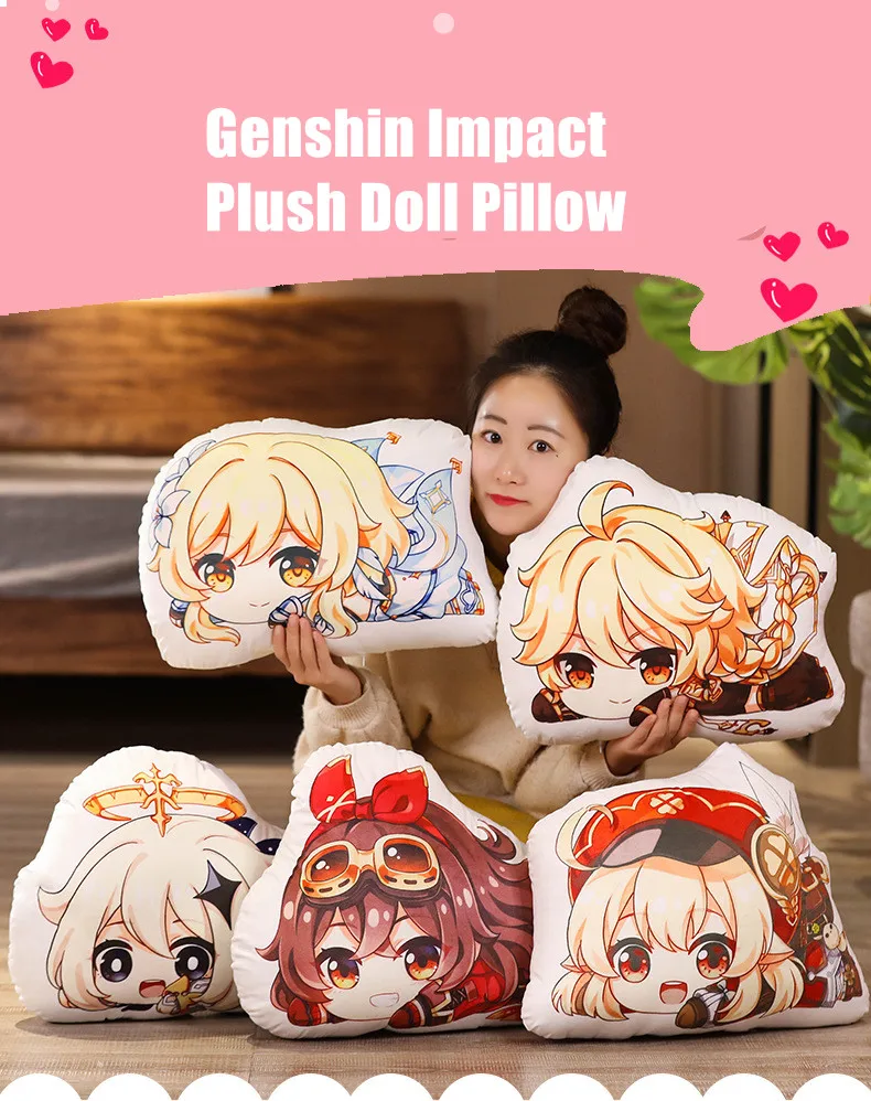 Details about Genshin Impact Paimon Barbara Keqing Two-side Stuffed Plush Doll Toys Pillow Details about Genshin Impact Paimon Barbara Keqing Two-side Stuffed Plush Doll Toys Pillow