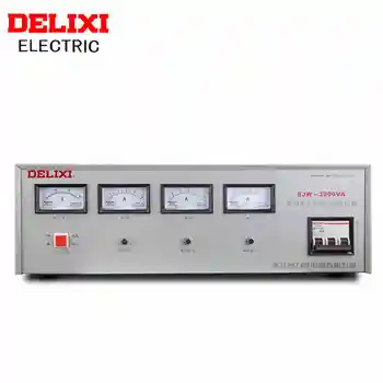 

DELIXI SJW3-3KVA Three-phase High Accuracy Full-automatic AC Voltage Stabilizer AC voltage regulator output 380V