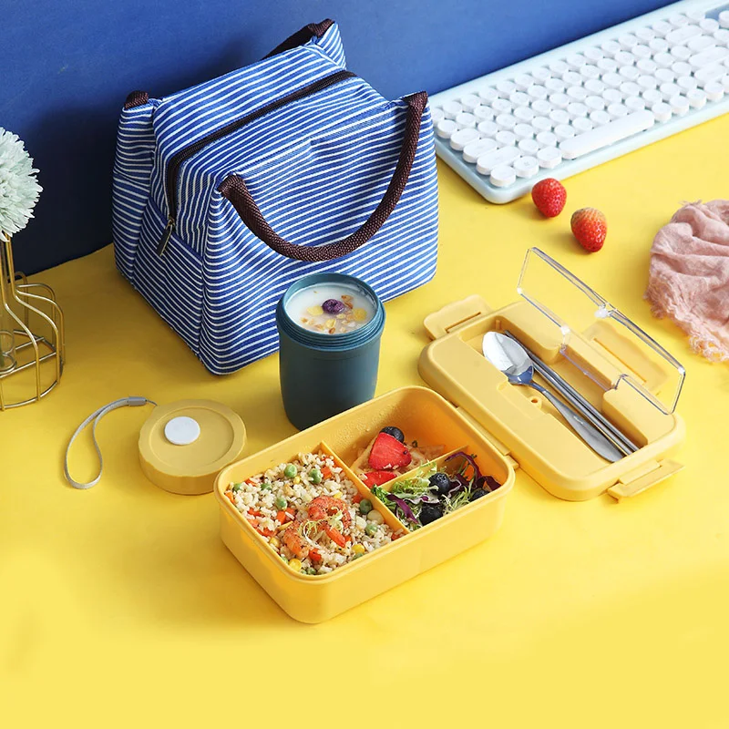 Caja comida beb/é taz/ón de alimentaci/ón infantil no t/óxico seguro de 2 ranuras con la cuchara de detecci/ón de temperatura anti-caliente Amaranth