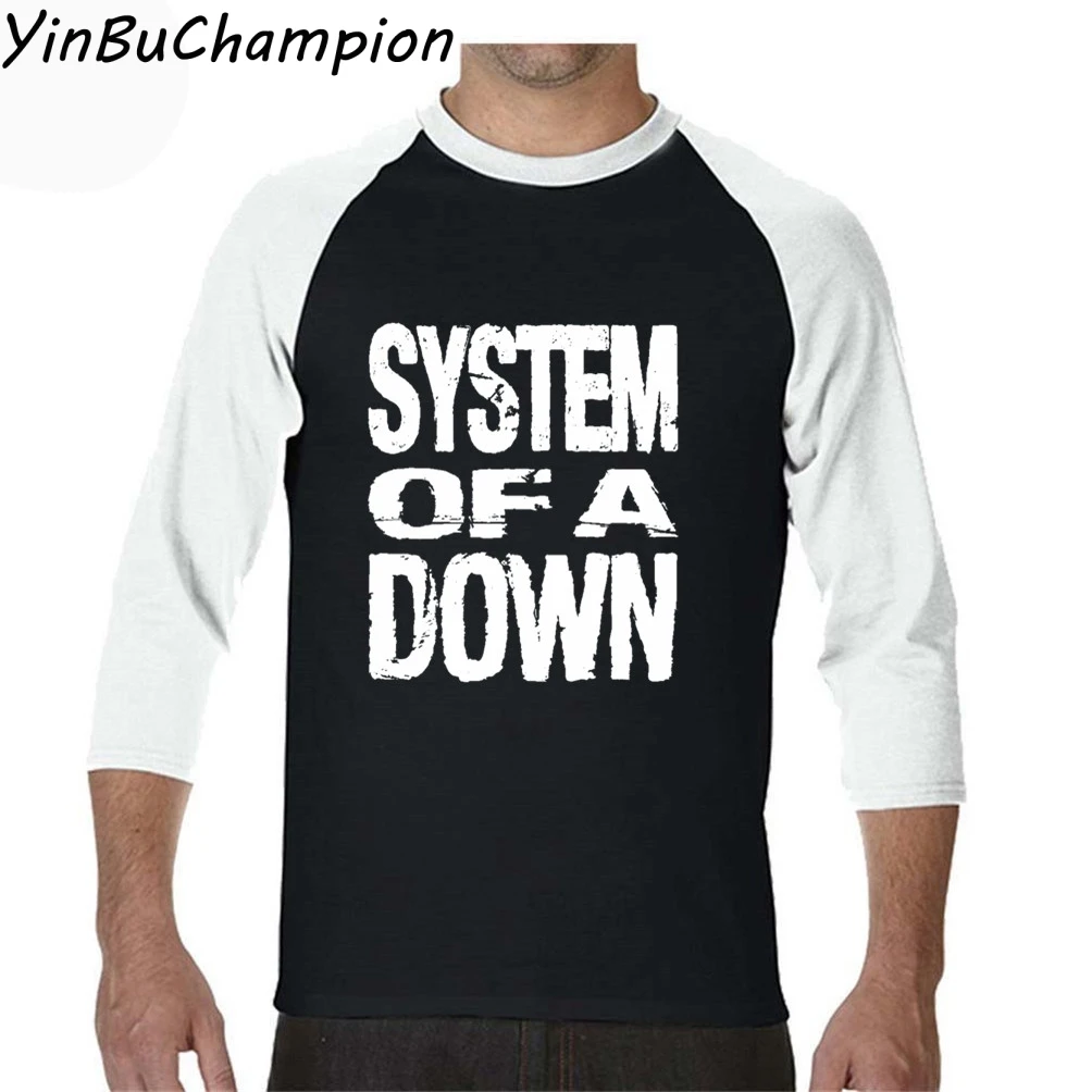 Система логотипа Camisetas Hombre Manga Corta футболки Koszulka мужские с круглым вырезом Hombre с длинным рукавом футболки на заказ мужские футболки - Цвет: Королевский синий