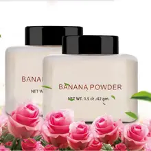 Пудра-банан от бренда puf, роскошная пудра-банан, рассыпчатая пудра для лица, основа для макияжа, хайлайтер для лица, спонж, 10 шт