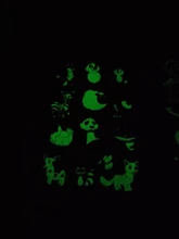 Novedad de verano estilo tatuaje pegatinas luminoso sirena pegatina con figura de unicornio Sweatproof impermeable de tatuaje temporal de las mujeres tatuajes para niño