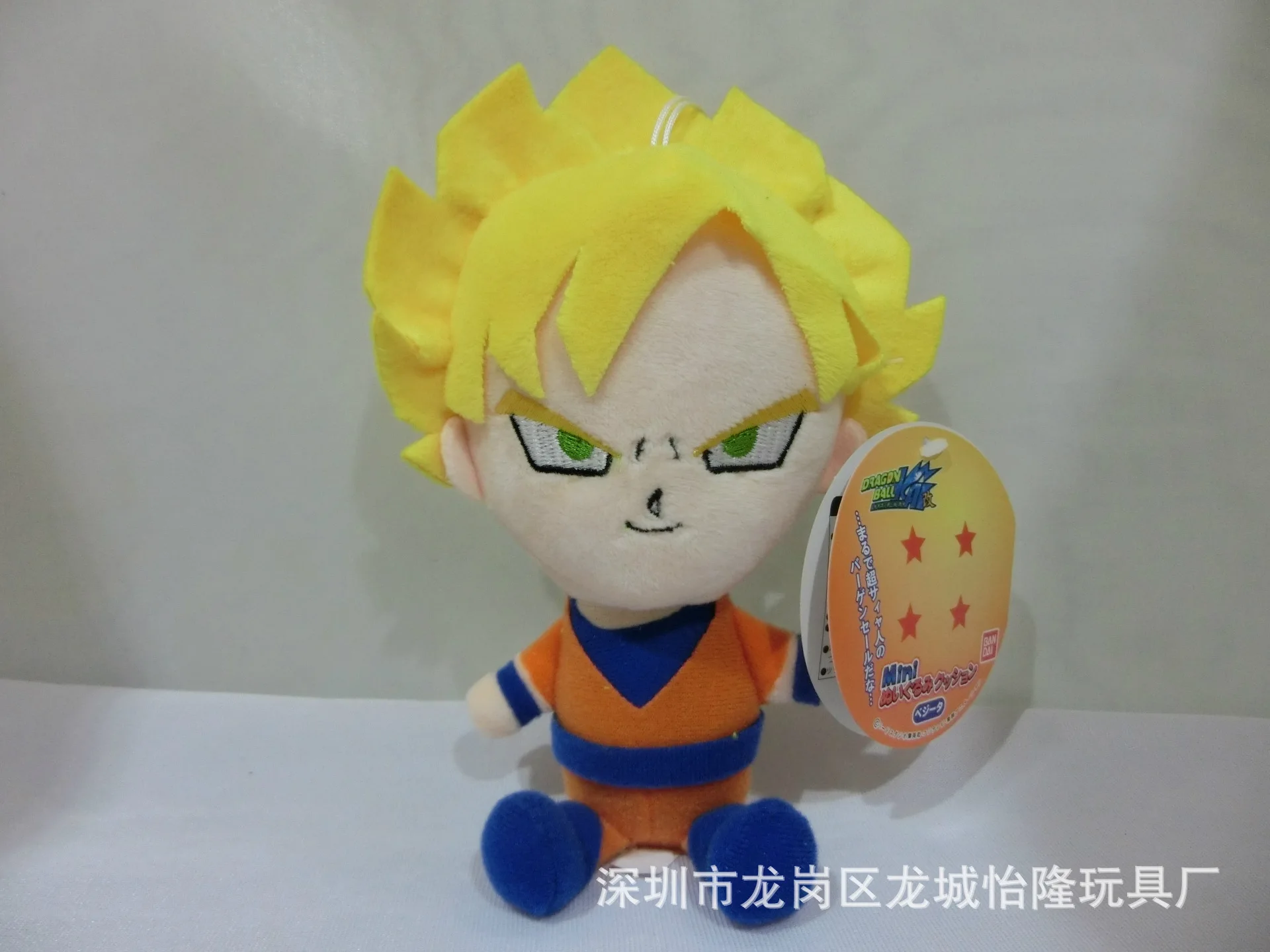 Лидер продаж Z Аниме 12-дюймовый Дракон Творческий Dragon Ball синие волосы Защита от солнца плюшевые Вегета игрушка волос