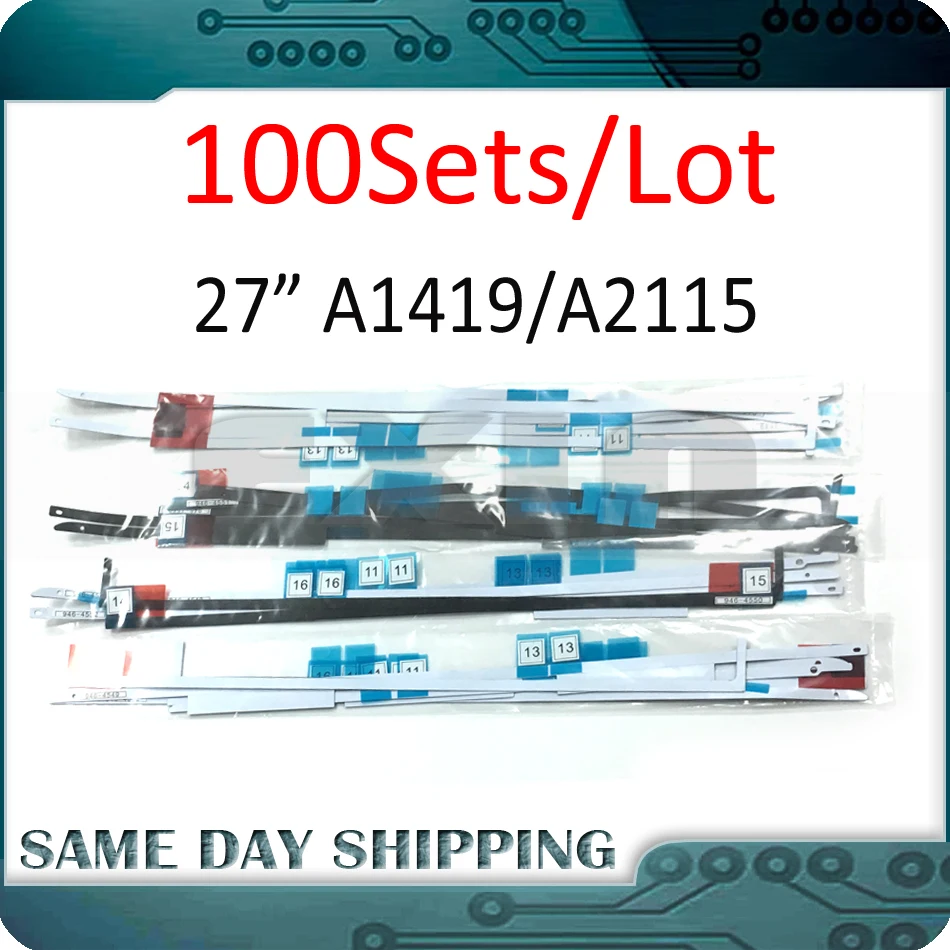 

100Sets/Lot New A1419 A2115 LCD Display Screen Adhesive Strip for iMac 27'' Adhesive Tape Rapair Kit Replacement 2012-2019