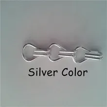 silver Aluminium Chain Curtain for window and door