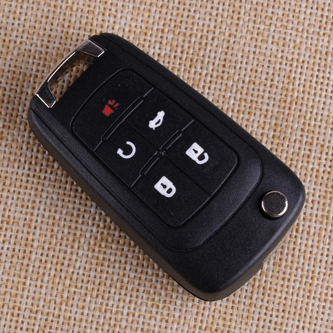 CITALL подходит для Chevrolet Cruze Camaro Equinox Impala Sonic 5 Кнопка Складной флип-пульт дистанционного управления чип брелок