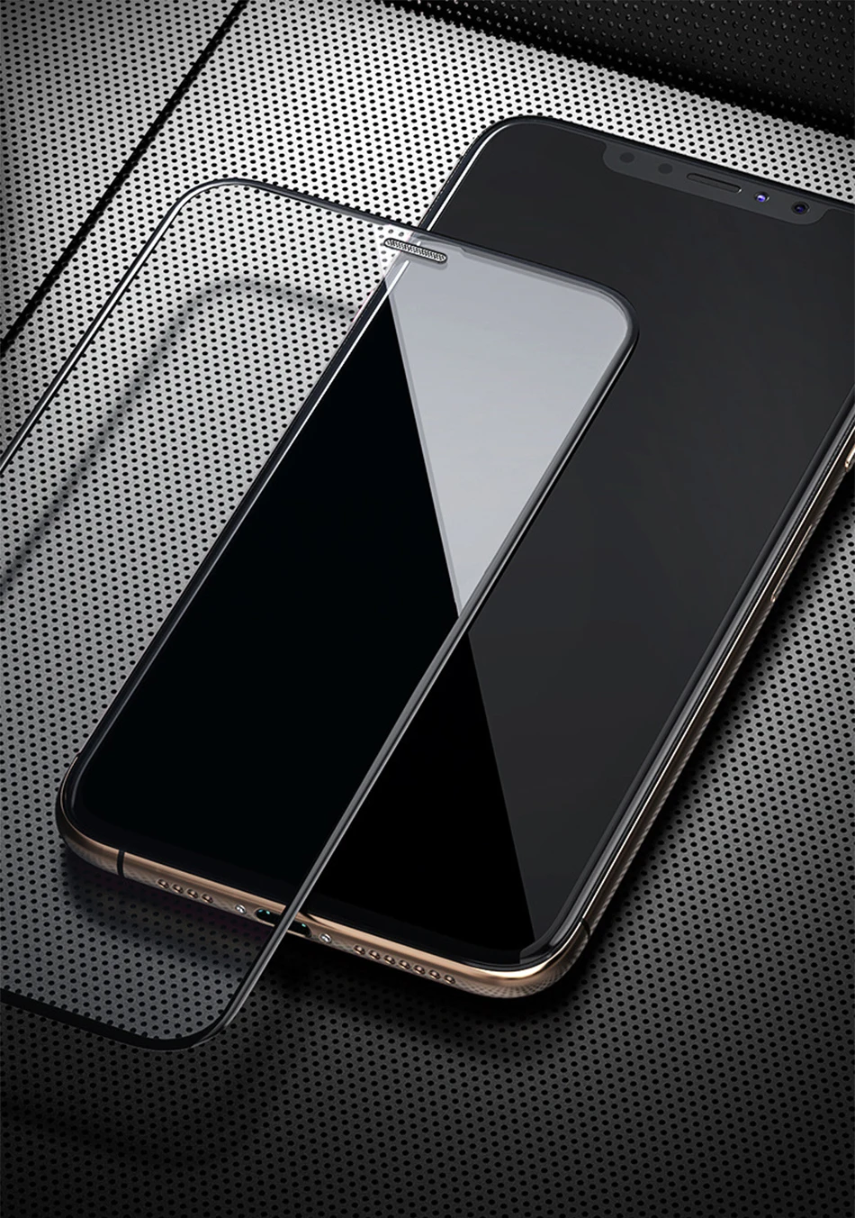 Benks 2PC VPRO Tempered Glass AGC For iphone 11 Pro X XS Max XR Screen Protector 3D Full Screen Curve Edge Protective Front Film (14)