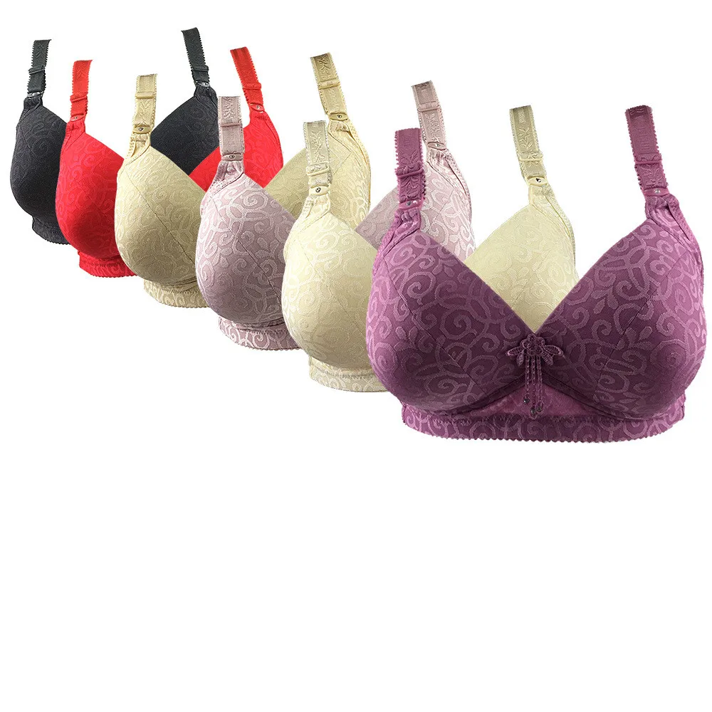 Bra no steel ring underwear large bra large cup