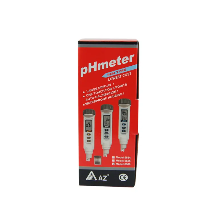 PH тестер az8686 pen pH meter Taiwan Hengxin тестовый карандаш прибор для измерения