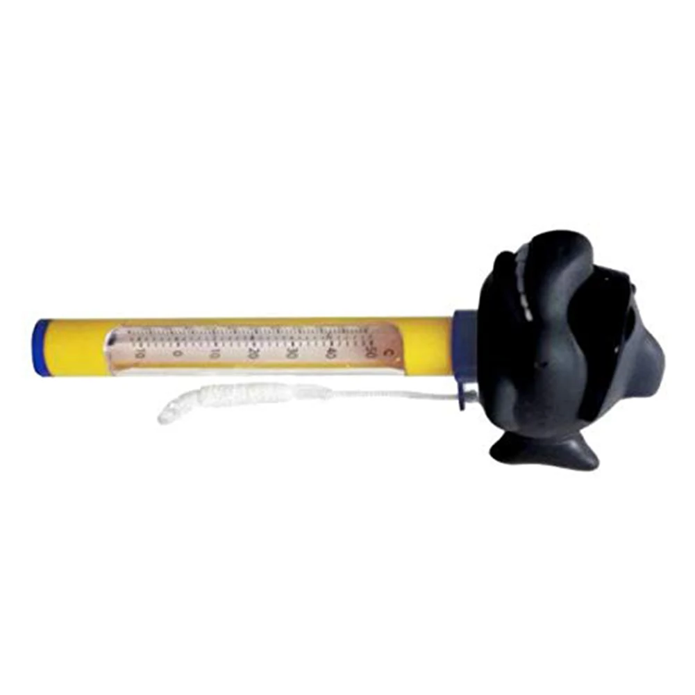 Baby Swimming Pools Thermometer Animal Floating Thermometer with Lanyard for Baby Bath Swimming Pool