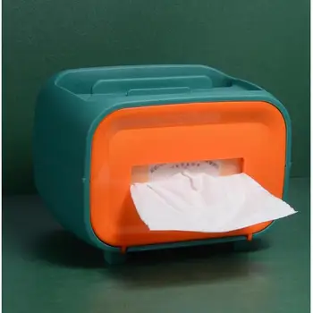 

Wipes Paper Storage Box Magnetic Dust-Proof Tissue Box Desktop Tissue Box Remote Control Storage Box Pumping Box Napkin Box