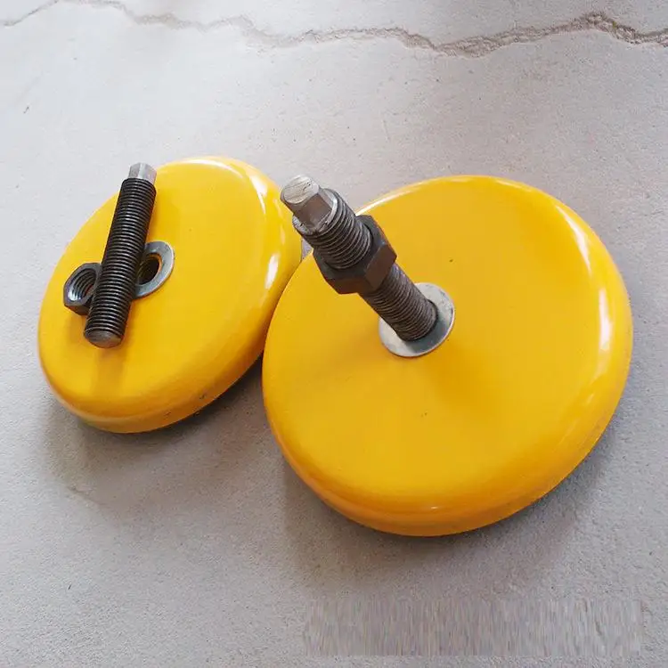 

top quality S78 rubber mounting pad Machine reduce vibration pad iron for machine tool