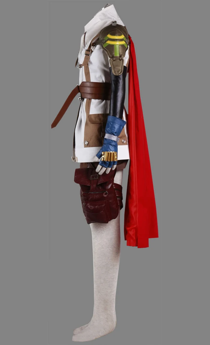 Ролевая игра Final Fantasy XIII Lightning cosplay LeiGuang Thunderbolt костюм платье манга Боевая Экипировка Новая