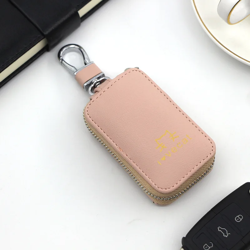 Style 4 Модный женский чехол для ключей от машины, высокое качество, чехол для ключей из искусственной кожи, клубника, цветок, плед, креативный ящик для хранения ключей от автомобиля - Цвет: Style 4