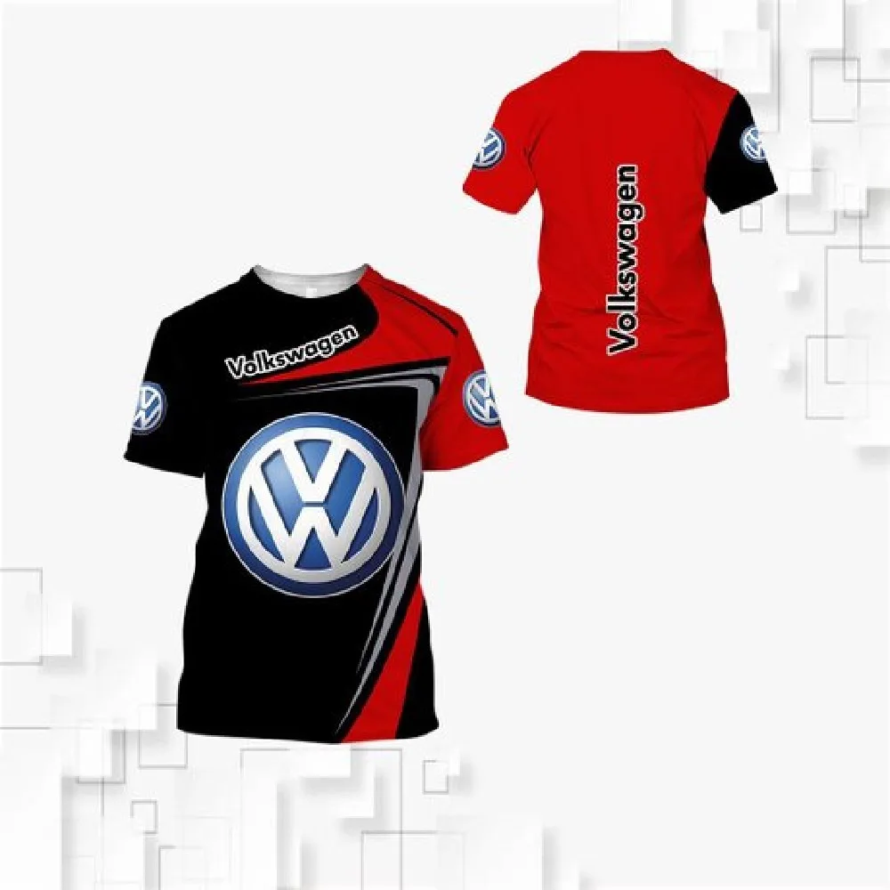 Hot sale new men's fashion t-shirt 3D digital printing thin locomotive sports t-shirt car logo oversized t-shirt 6XL