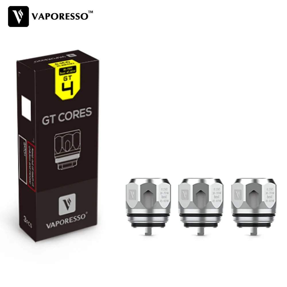 Kopen 6pcs Originele VAPORESSO GT2 GT4 GT6 GT8 GT Meshed Core Coil voor Vape NRG SKRR S Tank Wreker Swag LUXE GEN Vervanging Verstuiver