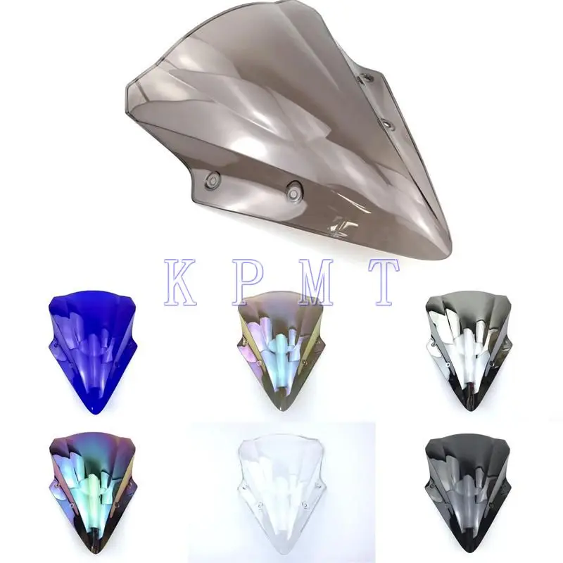 Double Bubble Windshield For Ninja 650/ER6F (2017-2019) - 7 Color Options
