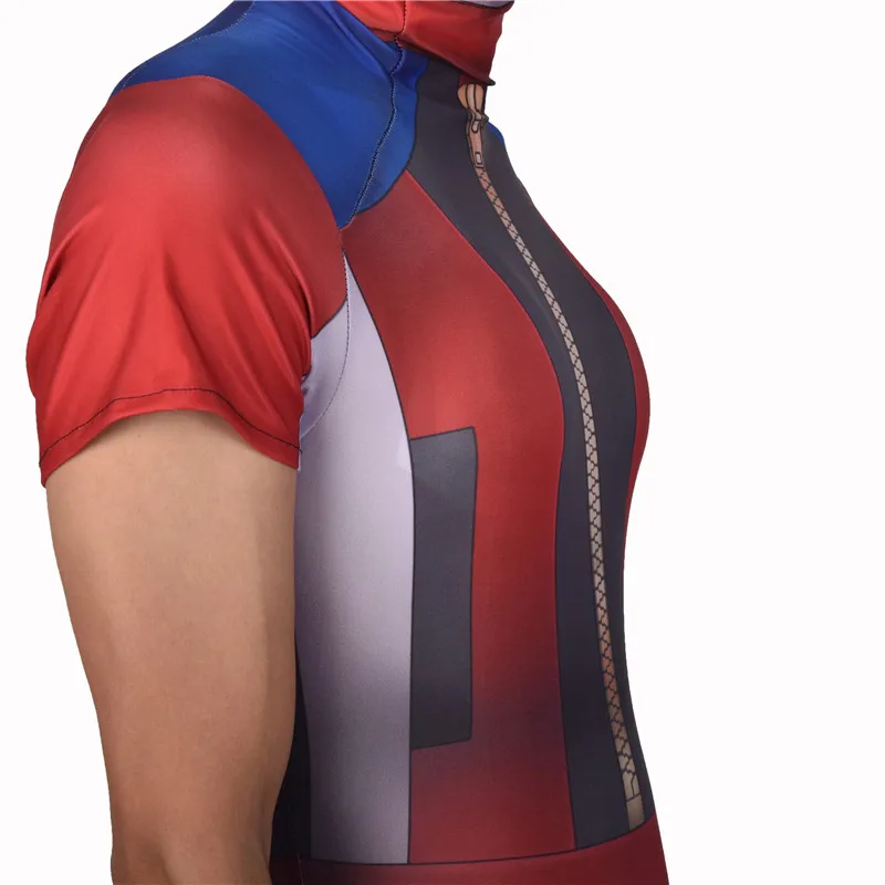 Unisex Adult/kids Descendants 3 Evie Jumpsuit for Christmas carnival Halloween Cosplay Costume bodysuit