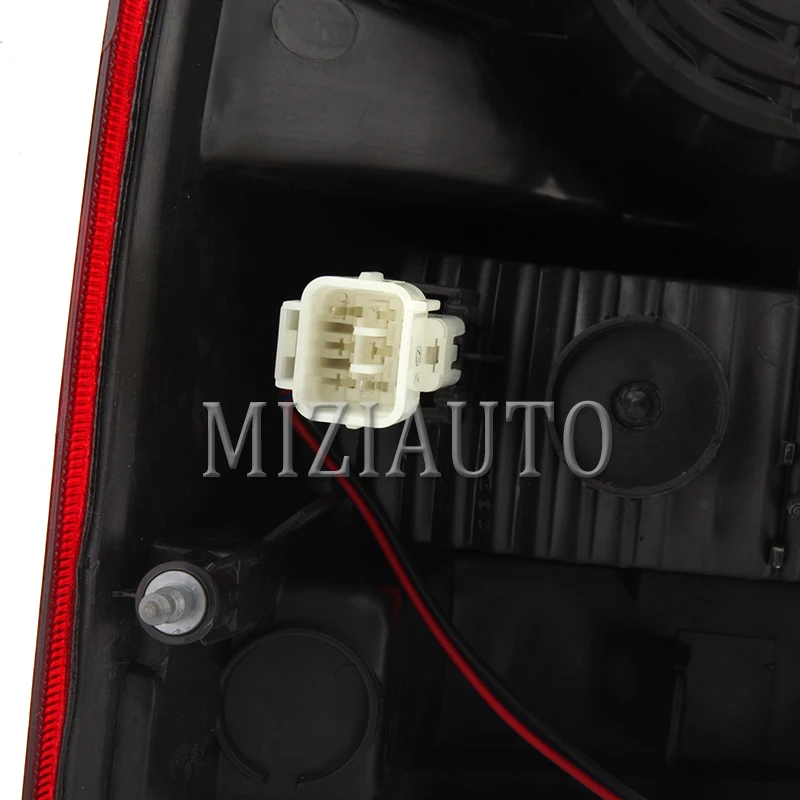 Для Mitsubishi Pajero V73 2003 2004 2005 2006 2007 хвост светильник s задний бампер стоп светильник задние стоп-сигнала поворота Drl LED светильник