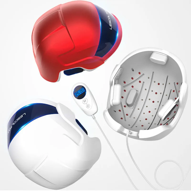  Hair Regrow LED Infrared Light Helmet Fast Growth Hair Cap Hair Loss Solution For Men Women LLLT La - 4000221456117