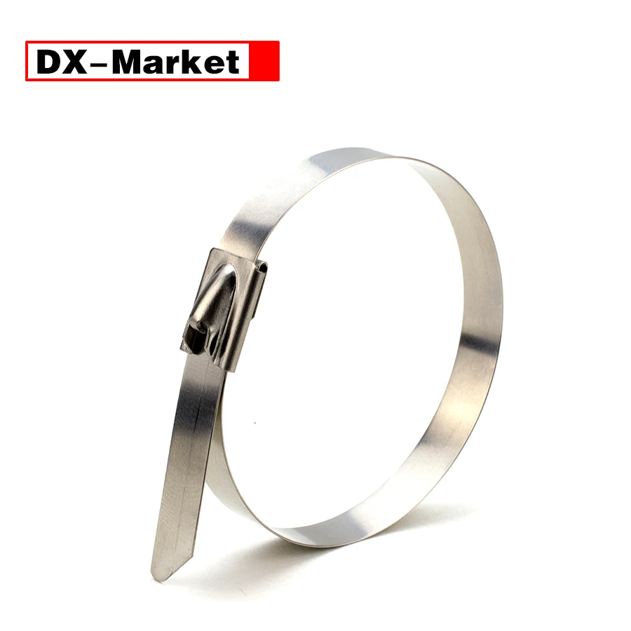4.6*1000 Self Lock Cable Ties 100 Pieces 304/316 Stainless Steel 4.6mm Marine Metal Tie C020 |