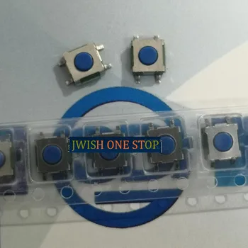

SMD 4-Foot Touch Switch JPM1110-0211 Blue Head Green Base Button 5*5*3
