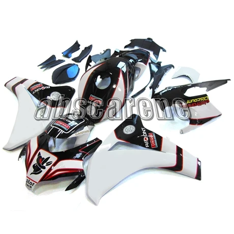 Полные Обтекатели для Honda CBR1000RR 2008 2010 2011 CBR 1000RR 08 10 11 впрыски ABS пластиковые Cowls белые черные красные полосы