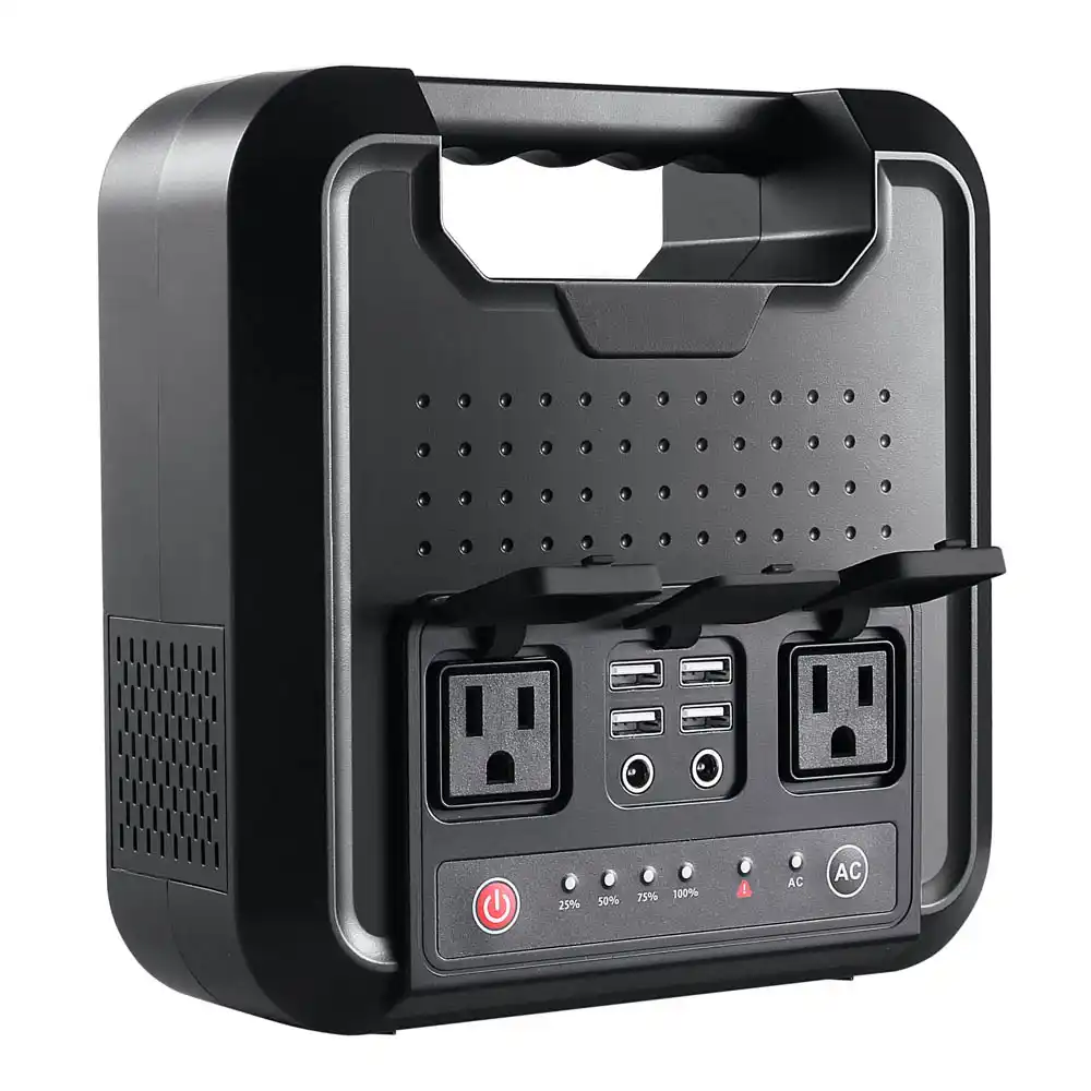 Portable Power Station Power Bank 220v AC Output 110V 220Wh Lithium