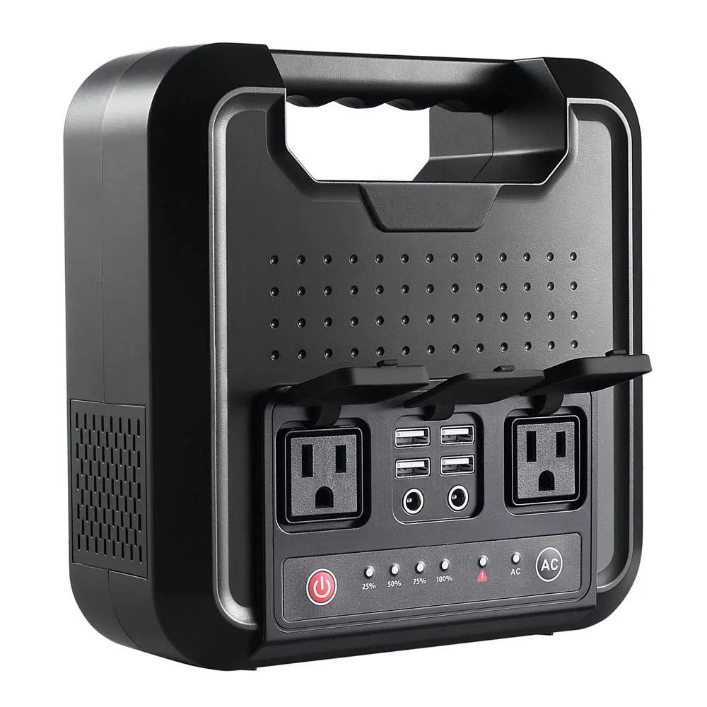 Portable Power Station Generator AC 110V 220V 220WH DC 54000mAh Power Bank Supply for Outdoor Camping Home Appliance Emergency