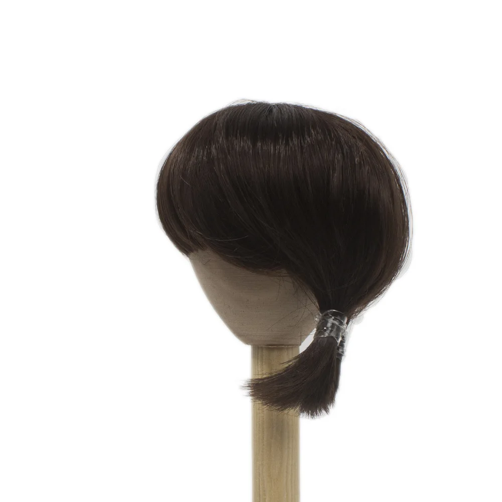 Кукольные волосы для 1/8 5-6 дюймов Bjd SD ob11 маленький кукольный парик Модный Стиль Мягкий Шелковый кукольный парик для кукол аксессуары