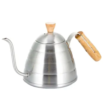 

900mL Stainless Pour Over Coffee Maker Tea Kettle Premium Gooseneck Kettle Coffee Pot Kitchen Accessory U90A