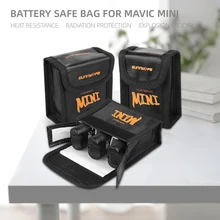 Взрывозащищенная батарея сумка батарея Безопасный мешок батарея сумка для хранения для DJI Mavic мини-Дрон