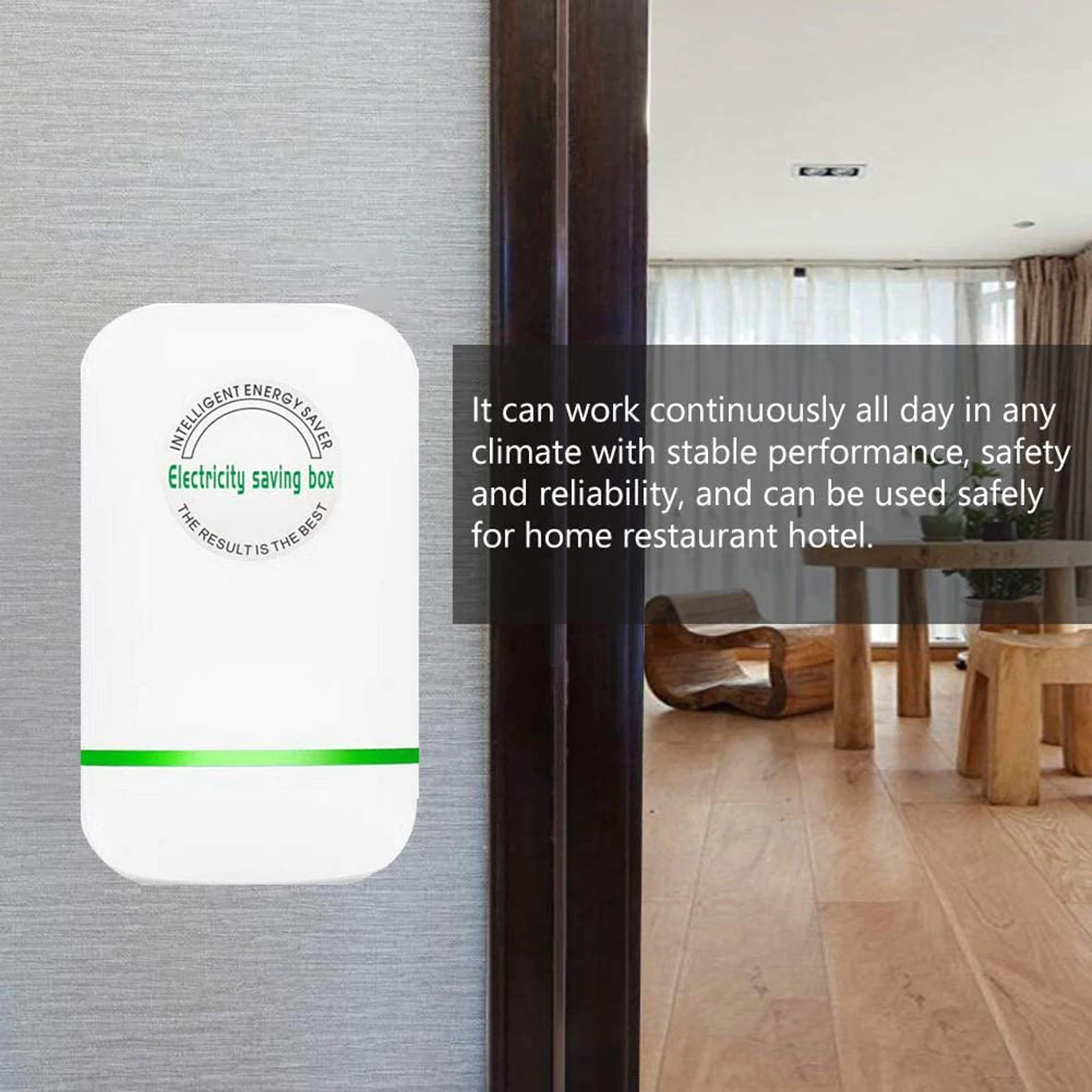 Household Power Saving Tool Energy Saver Electricity Saving Box for Office Electric Smart Billing Killer Device 90-250V UK Plug