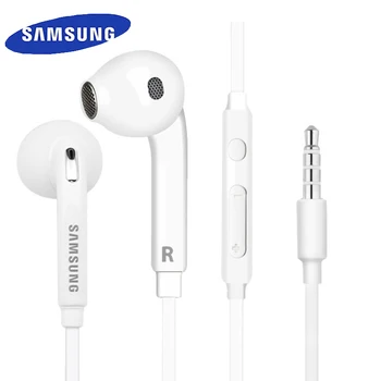 

Samsung Original EO-EG920 S6 Earphone In-ear With control Speaker Wired 3.5mm headsets With Mic 1.2m In-ear Sport Earphones